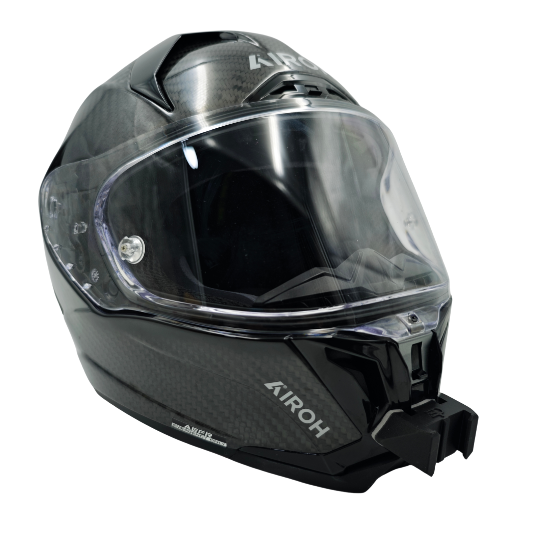 Airoh GP800 Kask uyumlu chinmount aksiyon kamera çene bağlantı aparatı seti