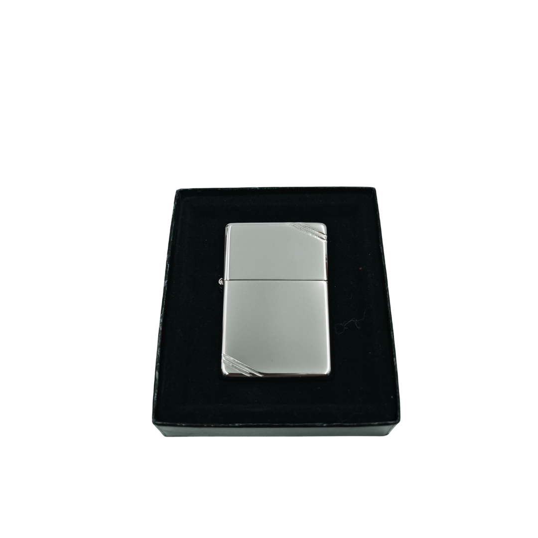 Zippo 1937 Replica Vintage Model Silver Plate çakmak