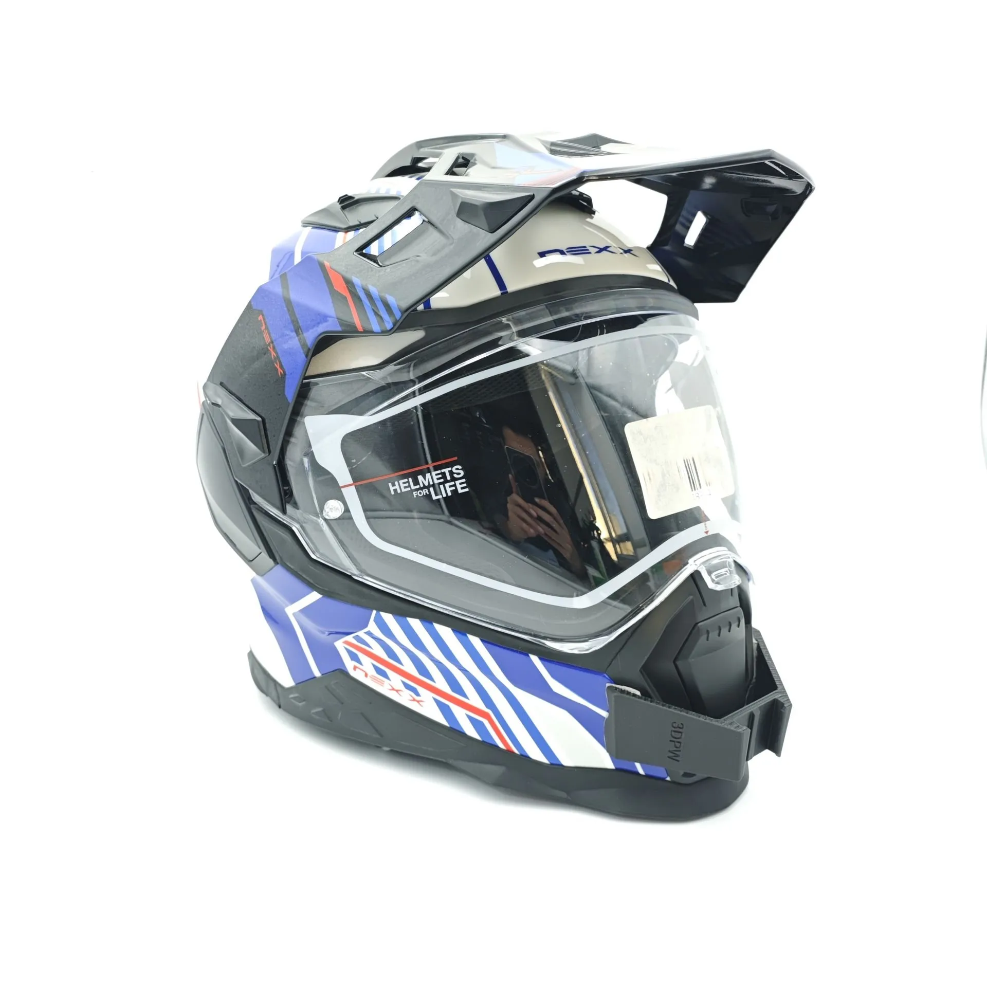NEXX X WED 2 / WST 2 Kask uyumlu chinmount aksiyon kamera çene bağlantı aparatı seti