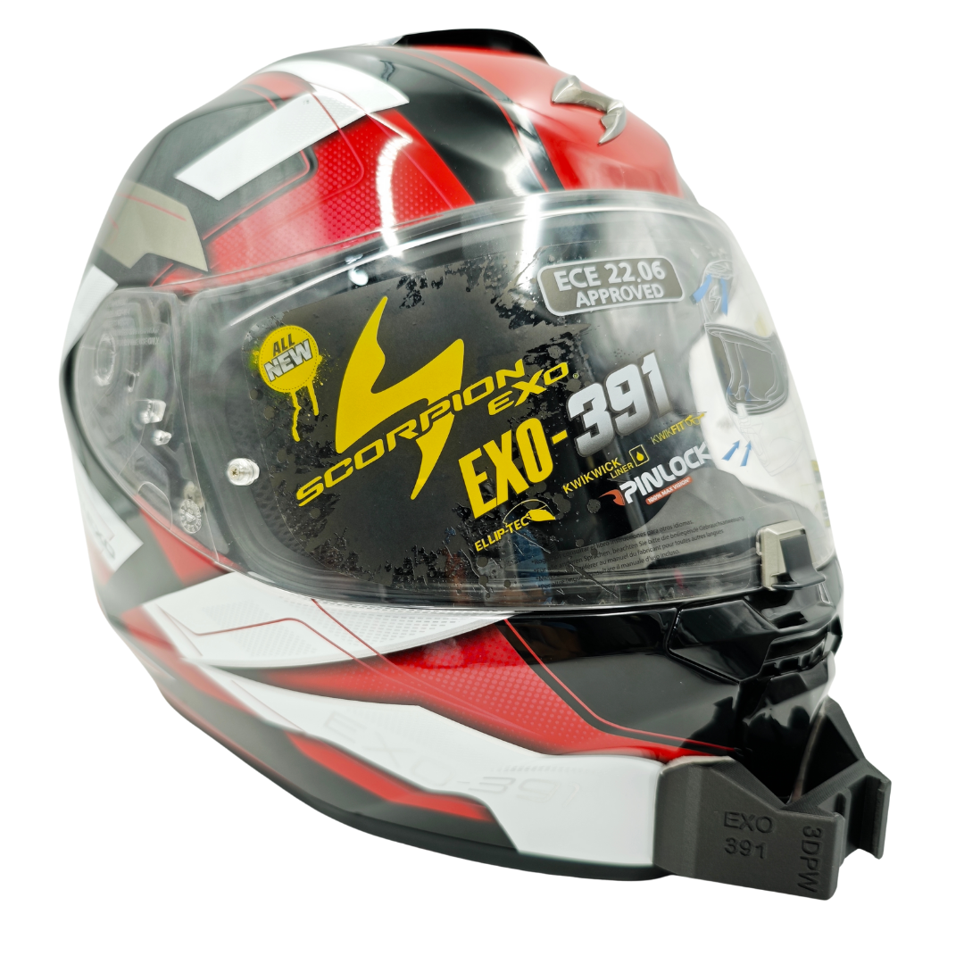 SCORPION EXO R-420 Kask uyumlu chinmount aksiyon kamera çene bağlantı aparatı seti
