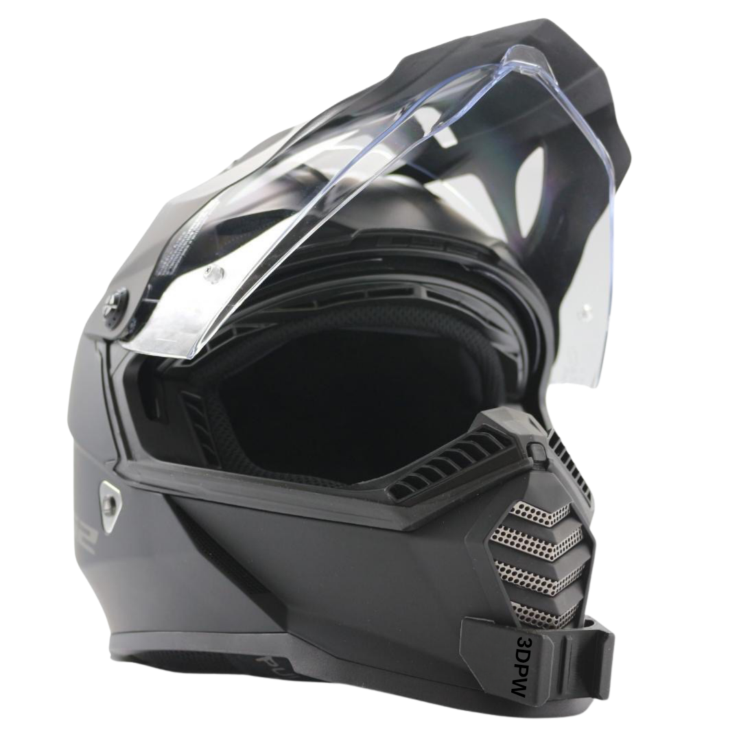 LS2 PIONEER EVO / BLAZE Kask uyumlu chinmount aksiyon kamera çene bağlantı aparatı seti