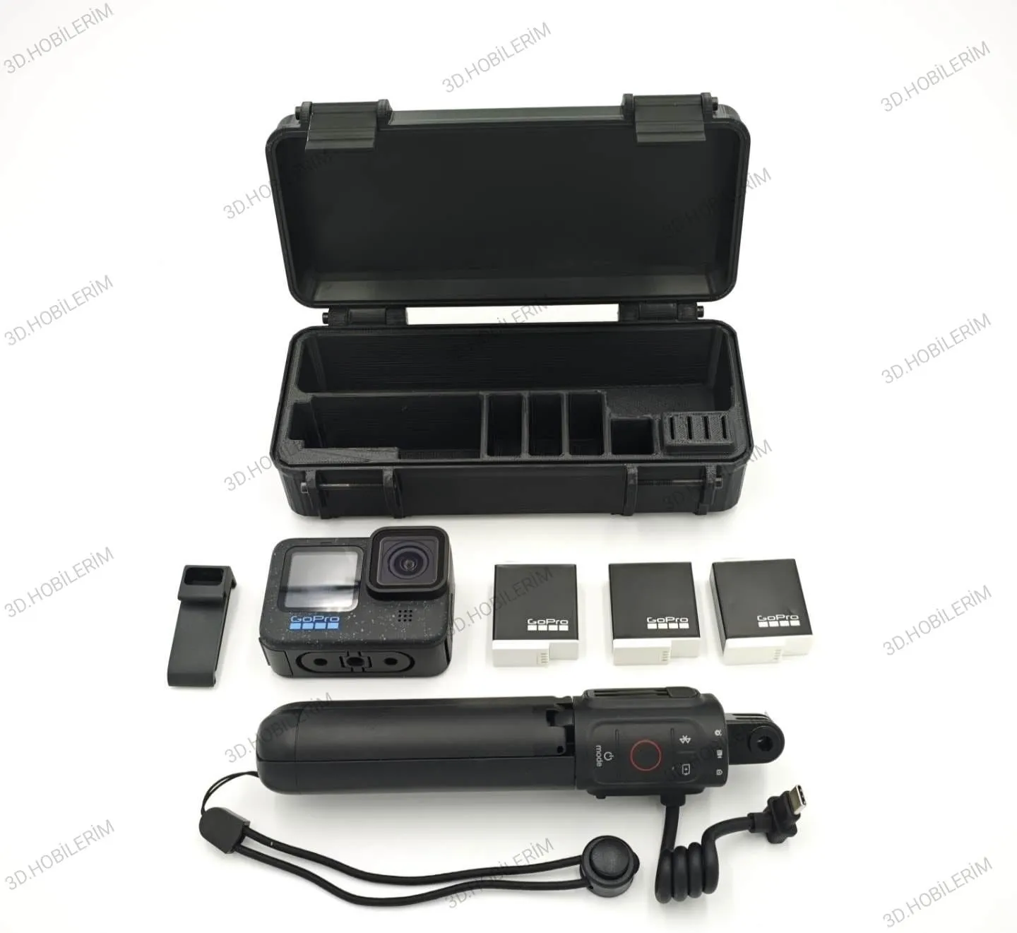 Gopro 9 / 10 / 11 / 12 / 13 Hero Black Aksiyon kamera için Volta uyumlu Abs Hardcase